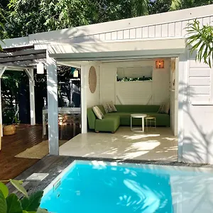 17 Les Palmes - Maison De Charme - Piscine Privée Et Accès Sainte-Anne (Grande-Terre)